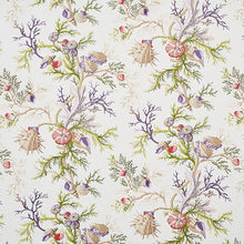 Load image into Gallery viewer, Del Tesoro Wallpaper - Purple &amp; Coral