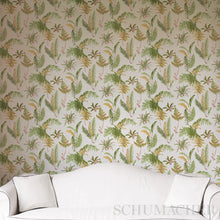 Load image into Gallery viewer, Les Fougeres Wallpaper in an interior setting