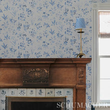 Load image into Gallery viewer, Floreana Wallpaper in an interior setting