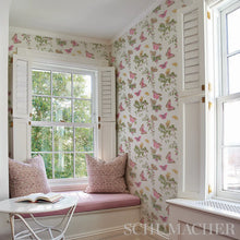 Load image into Gallery viewer, Baudin Butterfly Wallpaper in an interior setting