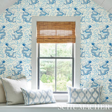 Load image into Gallery viewer, Bixi Wallpaper in an interior setting