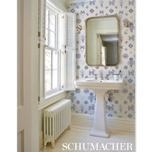 Load image into Gallery viewer, Chuska Warp Print Wallpaper in an interior setting