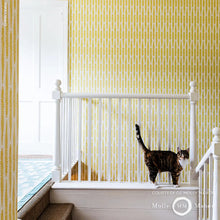 Load image into Gallery viewer, Fern Wallpaper in an interior setting