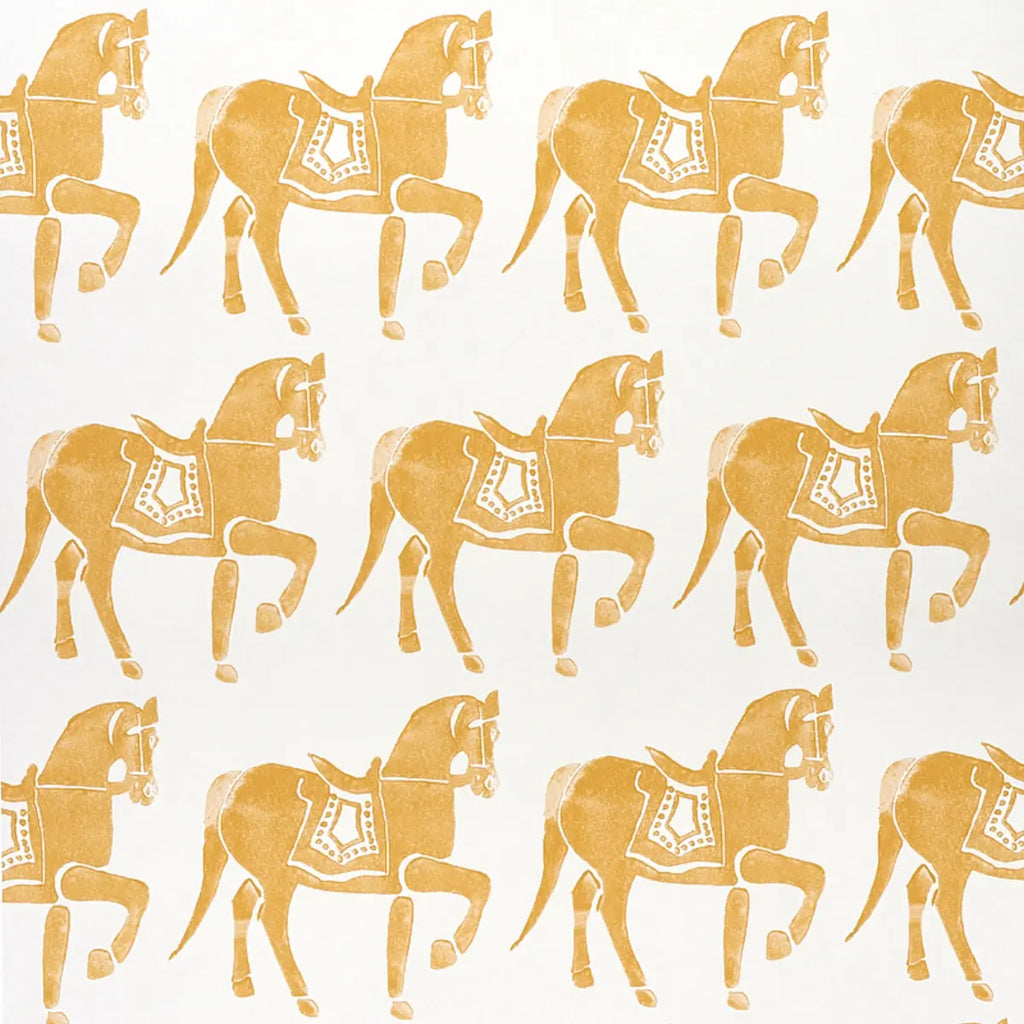 Marwari Horse Wallpaper - Mustard