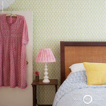 Load image into Gallery viewer, Leaf Wallpaper in an interior setting
