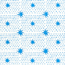 Load image into Gallery viewer, Spot &amp; Star Wallpaper - Blue