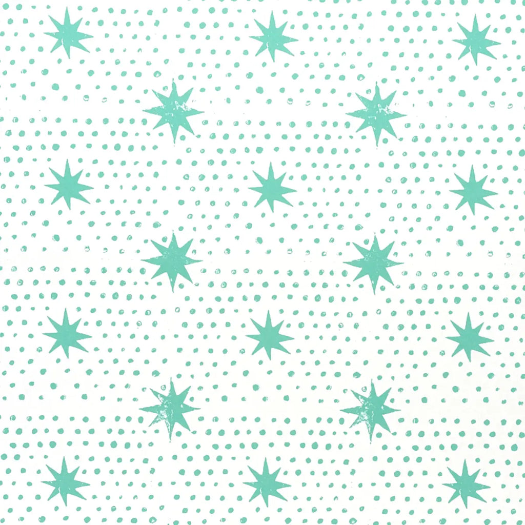 Spot & Star Wallpaper - Seaglass