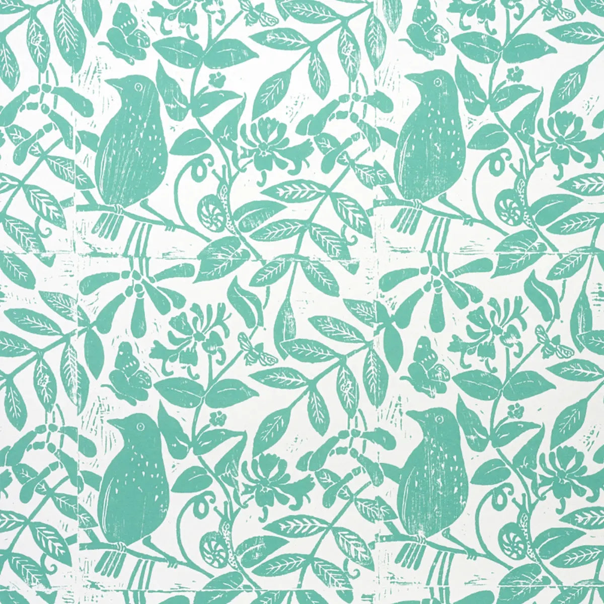Bird & Bee Wallpaper