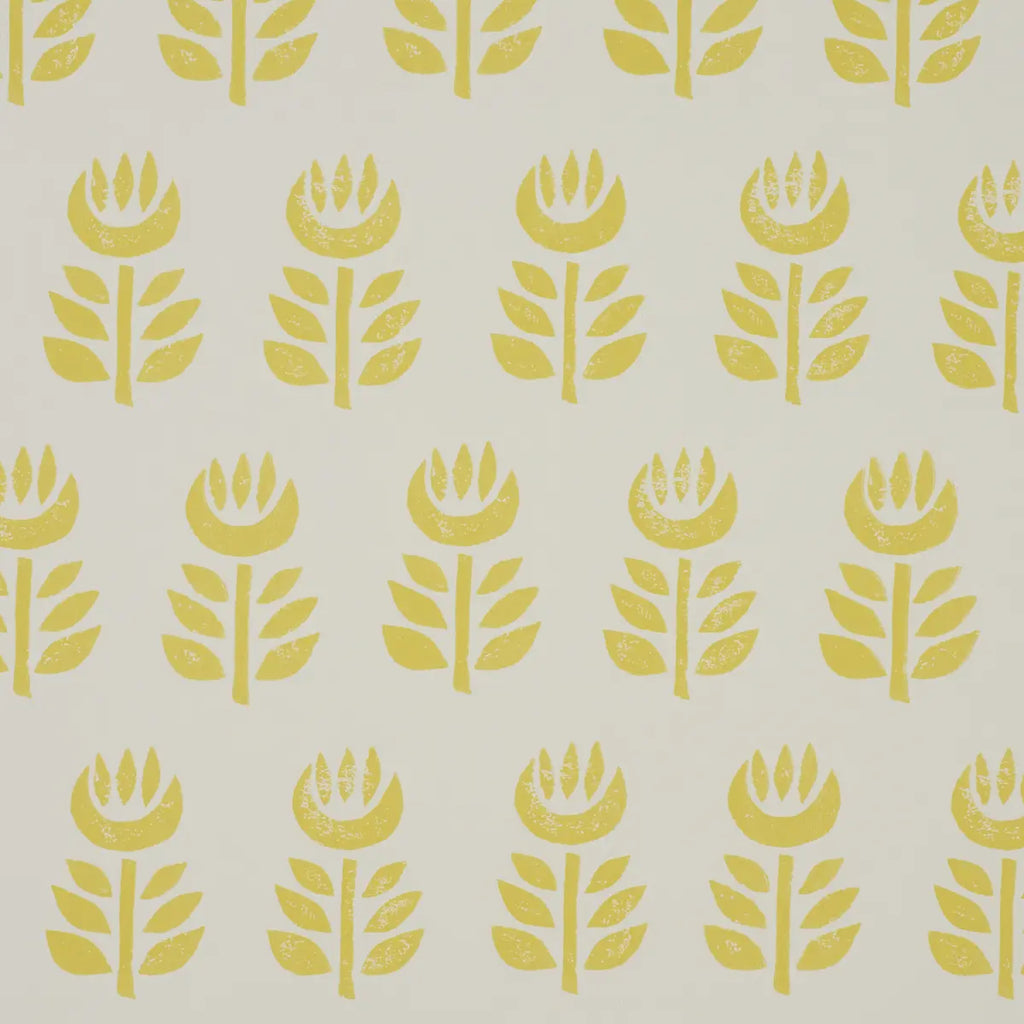 Rosenborg Wallpaper - Yellow
