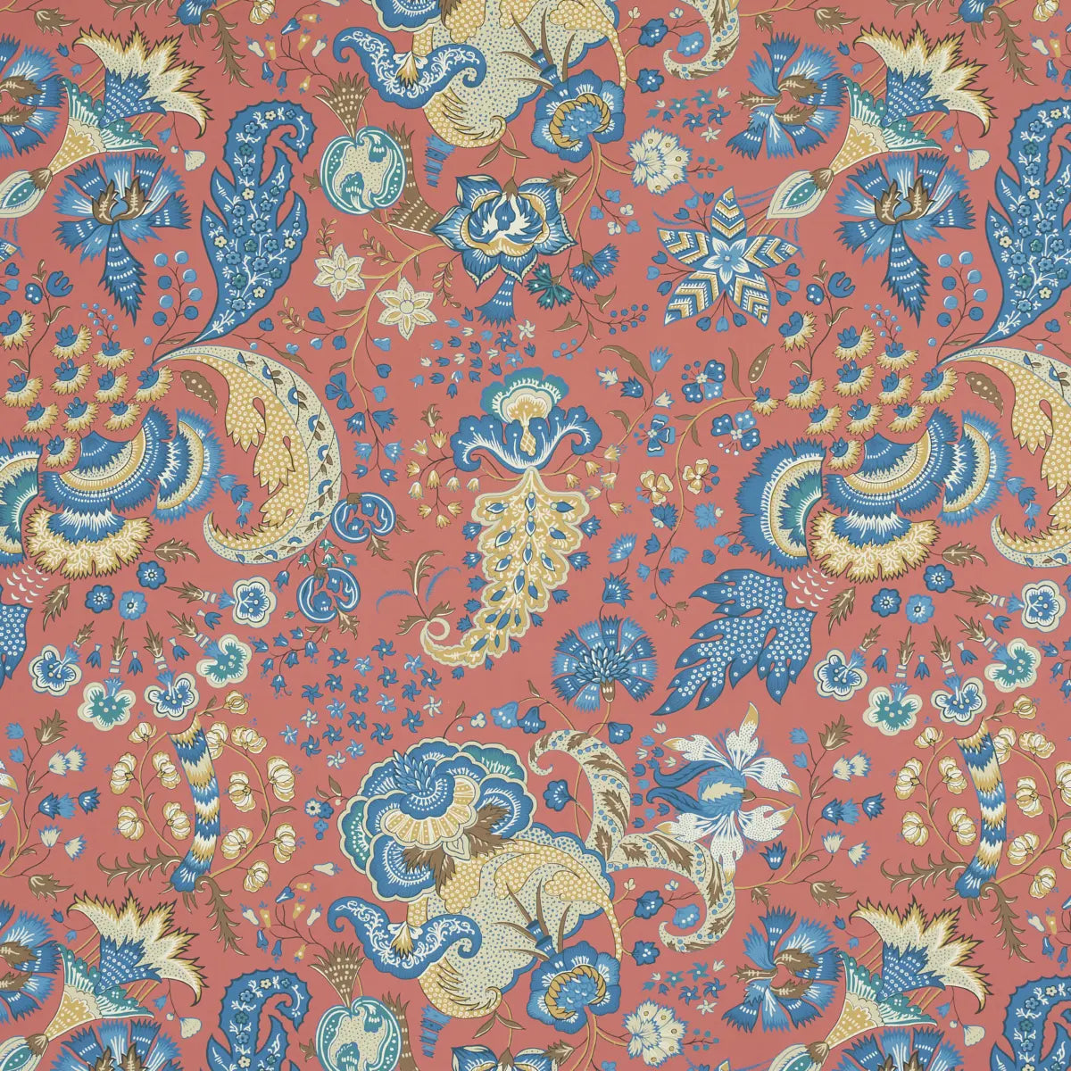 Majorelle Wallpaper - Red