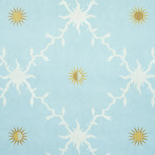 Load image into Gallery viewer, Palladio Trellis Wallpaper - Sky