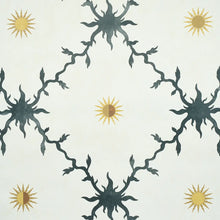 Load image into Gallery viewer, Palladio Trellis Wallpaper - Black