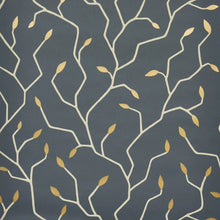 Load image into Gallery viewer, Cymbeline Wallpaper - Charcoal &amp; Gold