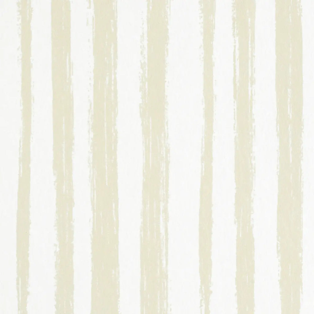 Sketched Stripe Wallpaper - Natural