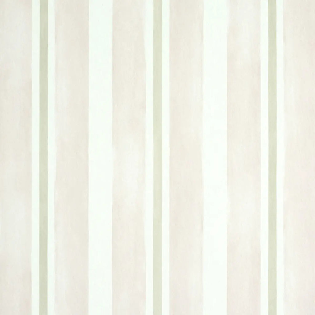 Watercolor Stripe Wallpaper - Blush