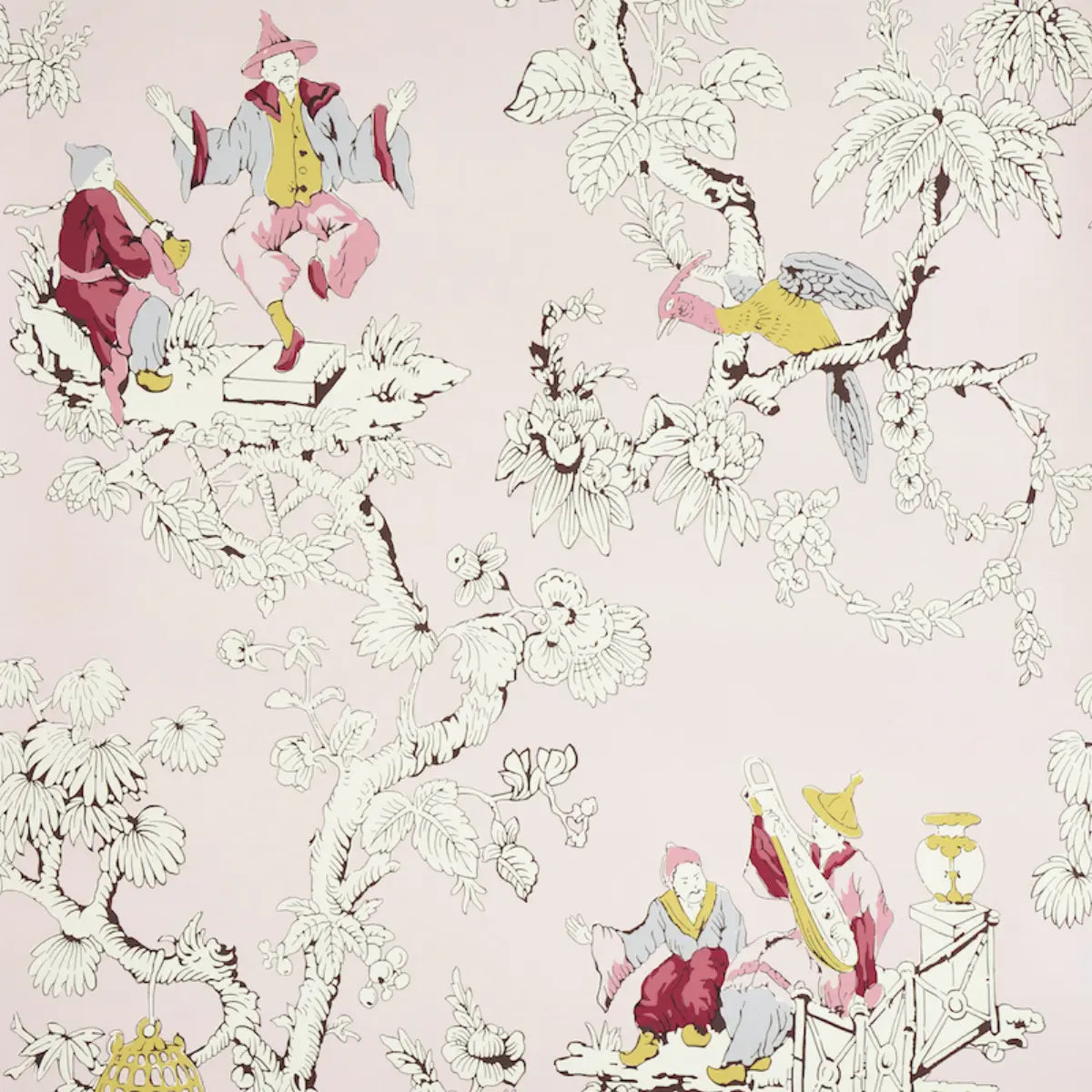 Chinoiserie Moderne Wallpaper