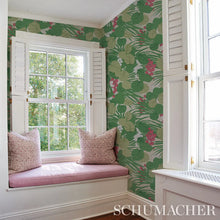 Load image into Gallery viewer, Sea Grapes Wallpaper in an interior setting