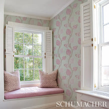 Load image into Gallery viewer, Annabel Warp Print Wallpaper in an interior setting
