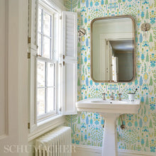 Load image into Gallery viewer, Desna Wallpaper in an interior setting
