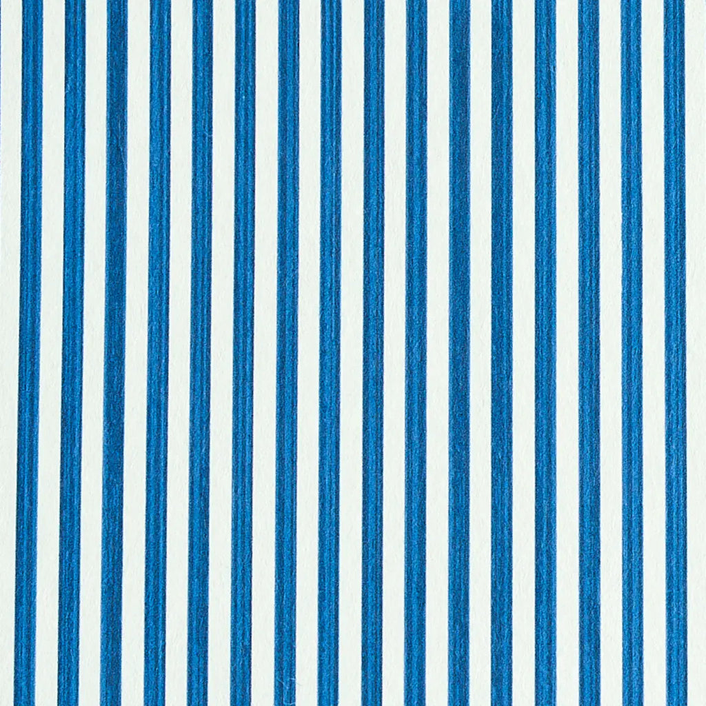 Edwin Stripe Narrow Wallpaper - Navy