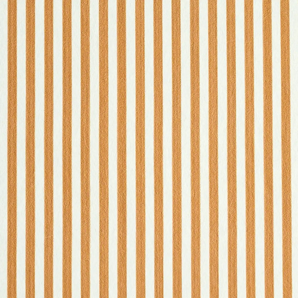Edwin Stripe Narrow Wallpaper - Butternut