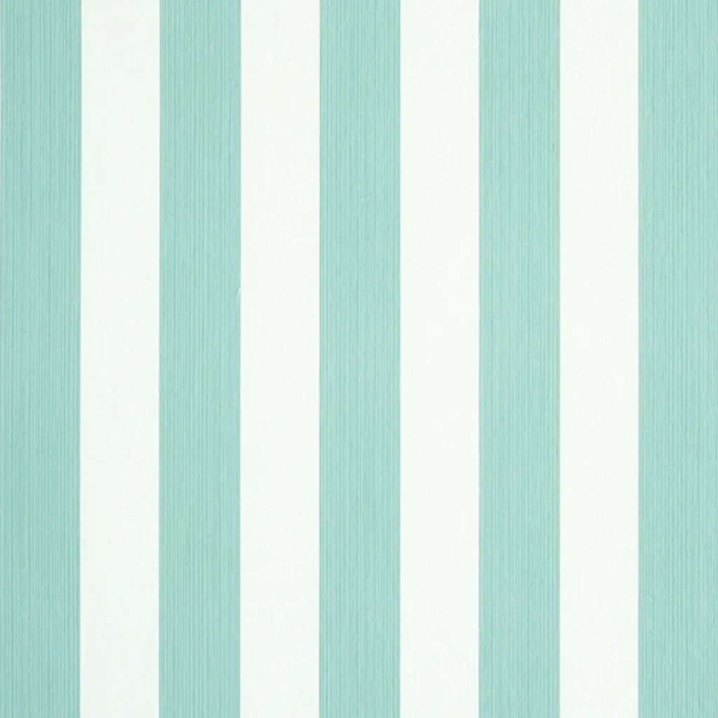Edwin Stripe Medium Wallpaper - Seaglass