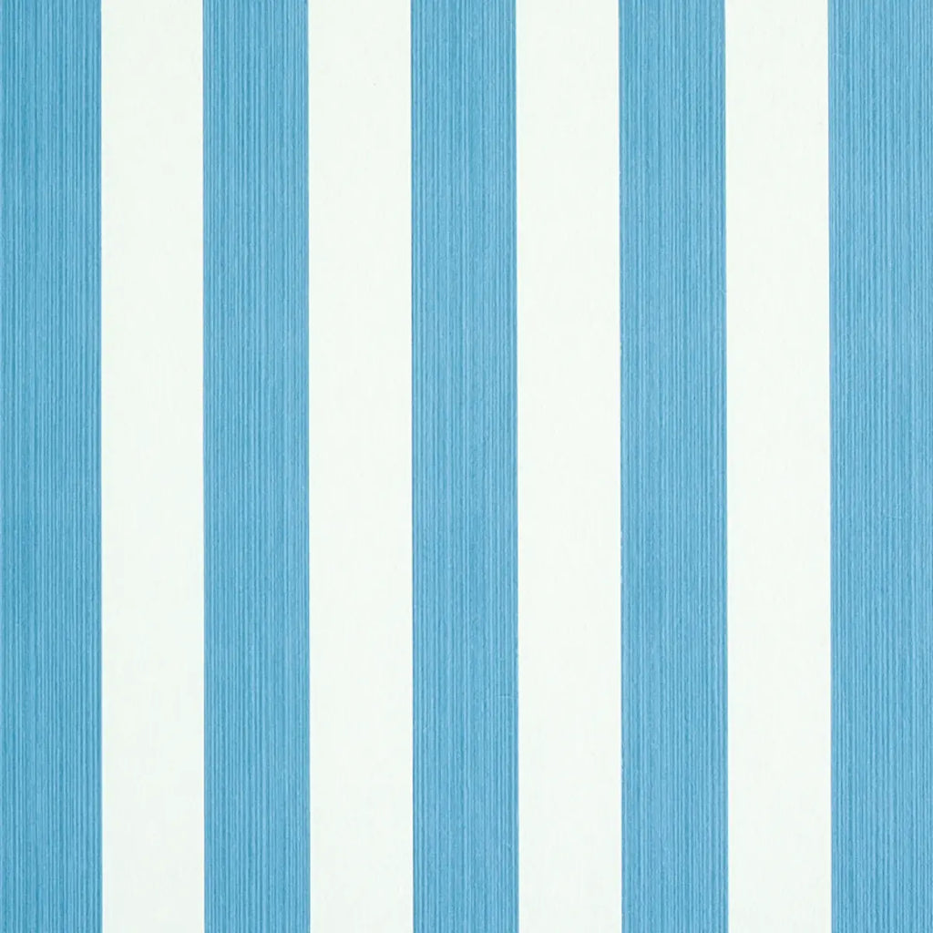 Edwin Stripe Medium Wallpaper - Ocean
