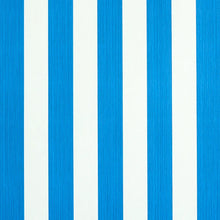 Load image into Gallery viewer, Edwin Stripe Medium Wallpaper - Cobalt