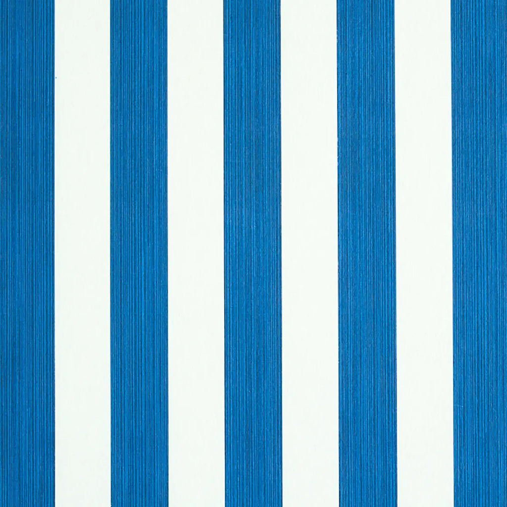 Edwin Stripe Medium Wallpaper - Navy