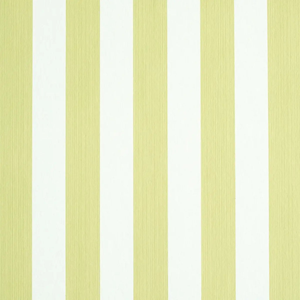 Edwin Stripe Medium Wallpaper - Citron