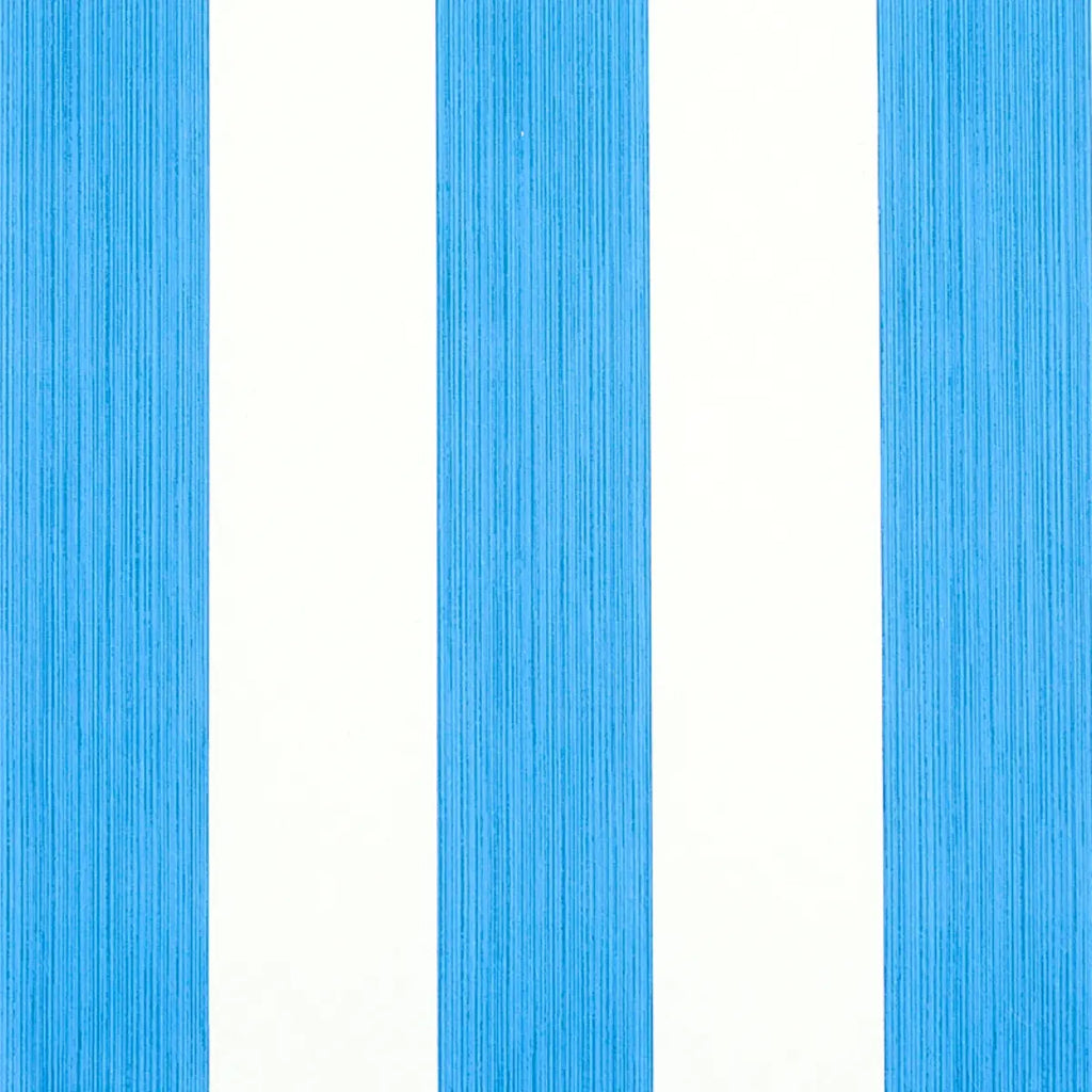 Edwin Stripe Wide Wallpaper - Cobalt