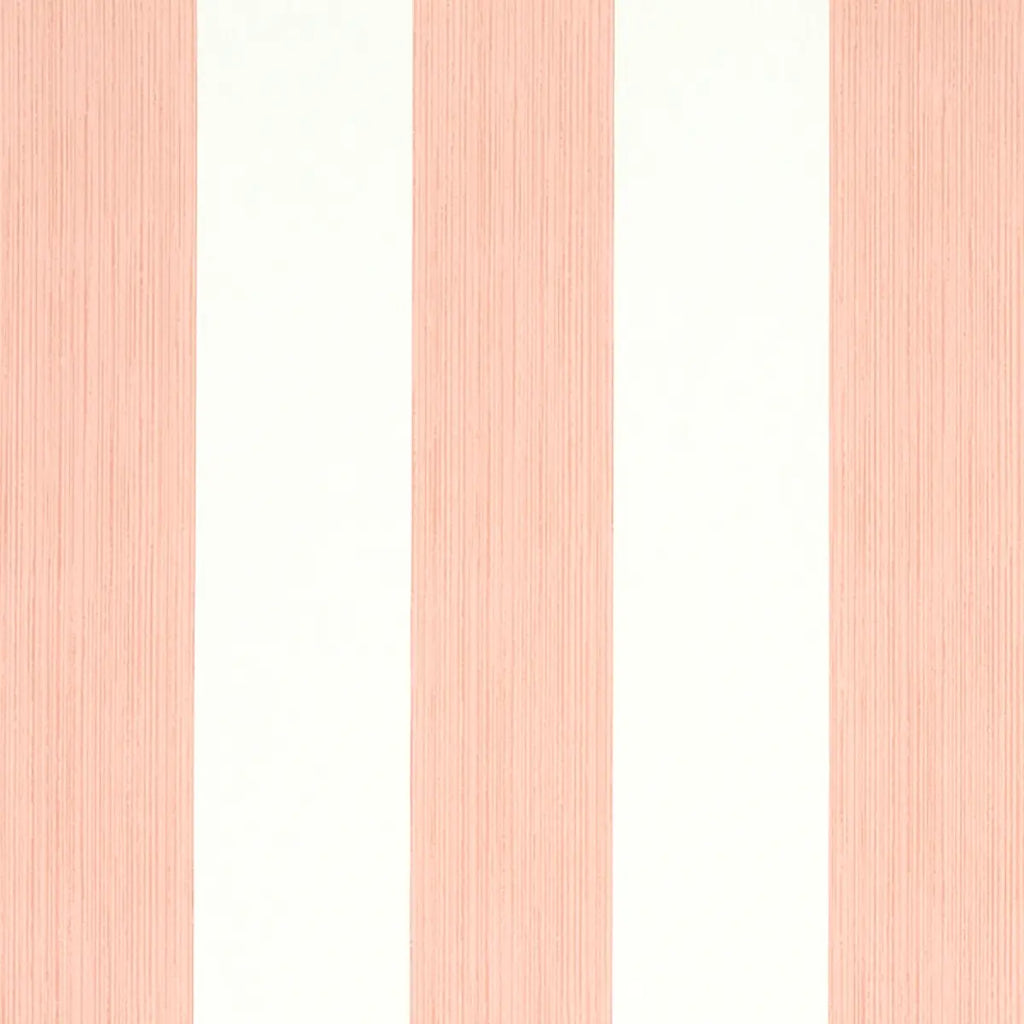 Edwin Stripe Wide Wallpaper - Pink