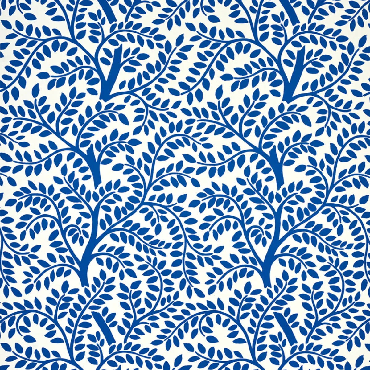 Temple Garden Ii Wallpaper - Blue