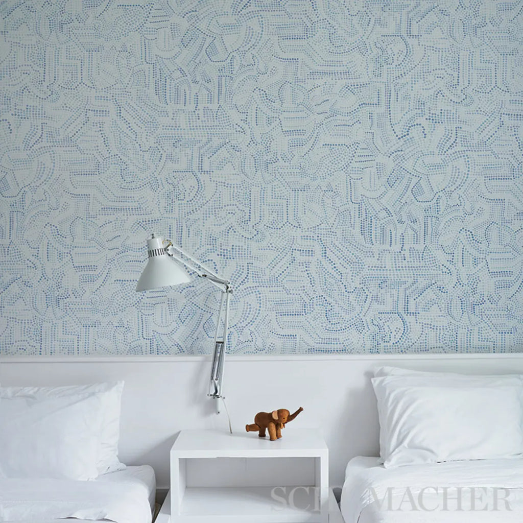 Galina Wallpaper in an interior setting