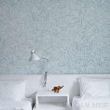 Load image into Gallery viewer, Galina Wallpaper in an interior setting
