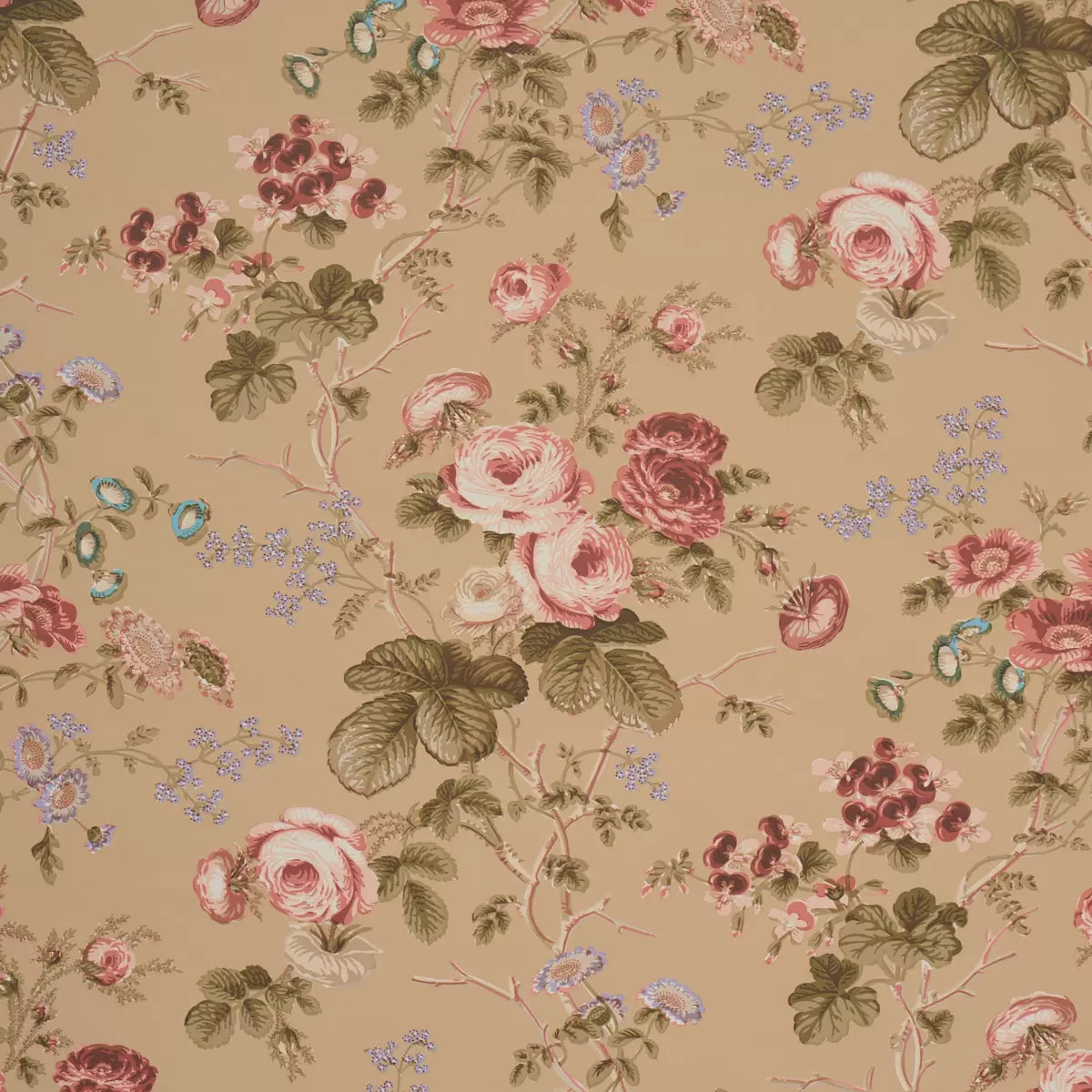 Salisbury Wallpaper - Tobacco