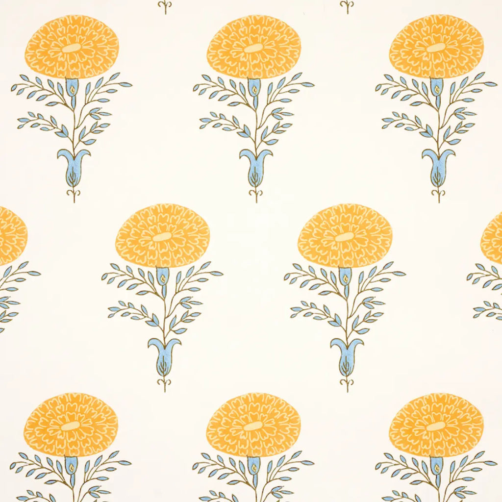 Marigold Wallpaper - Yellow