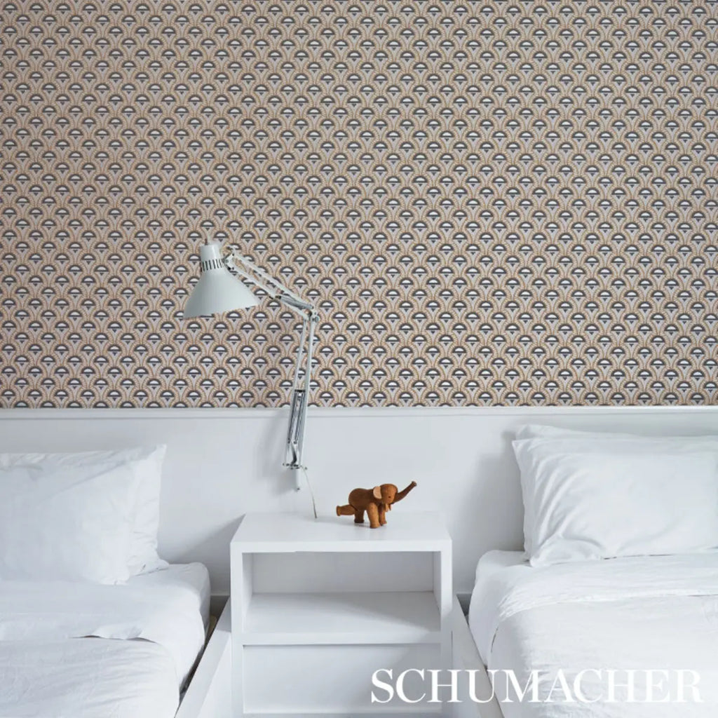 Abelino Wallpaper in an interior setting