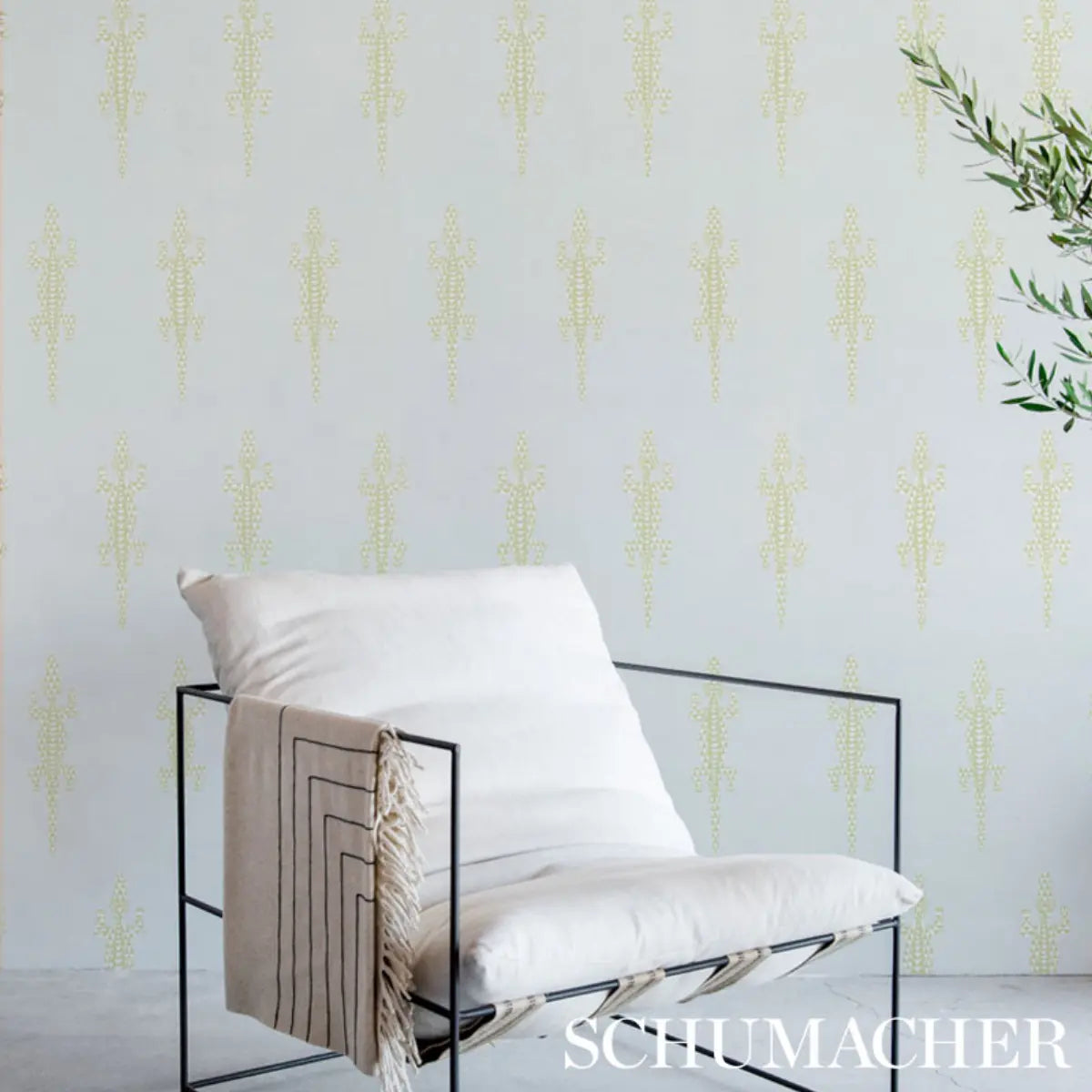 Baracoa Wallpaper in an interior setting
