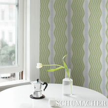 Load image into Gallery viewer, Sina Stripe Wallpaper in an interior setting