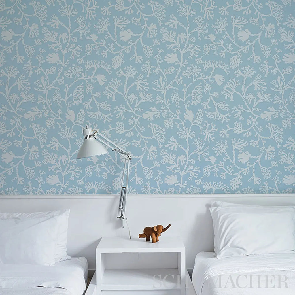 Anthoza Wallpaper in an interior setting