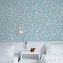 Load image into Gallery viewer, Anthoza Wallpaper in an interior setting