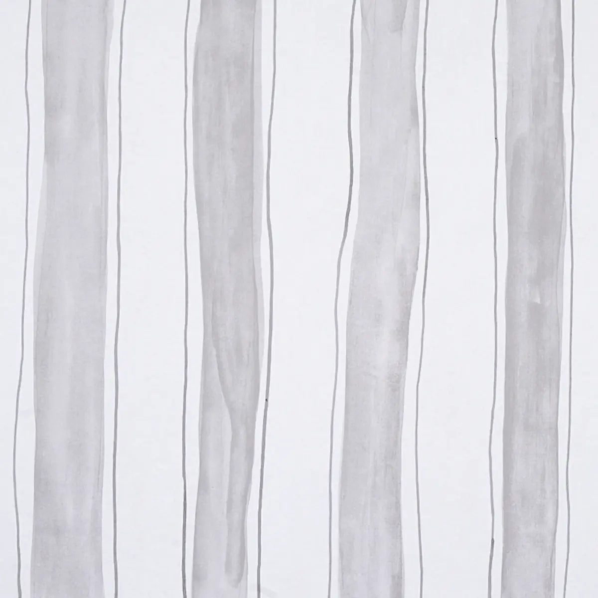 Tracing Stripes Wallpaper - Grey