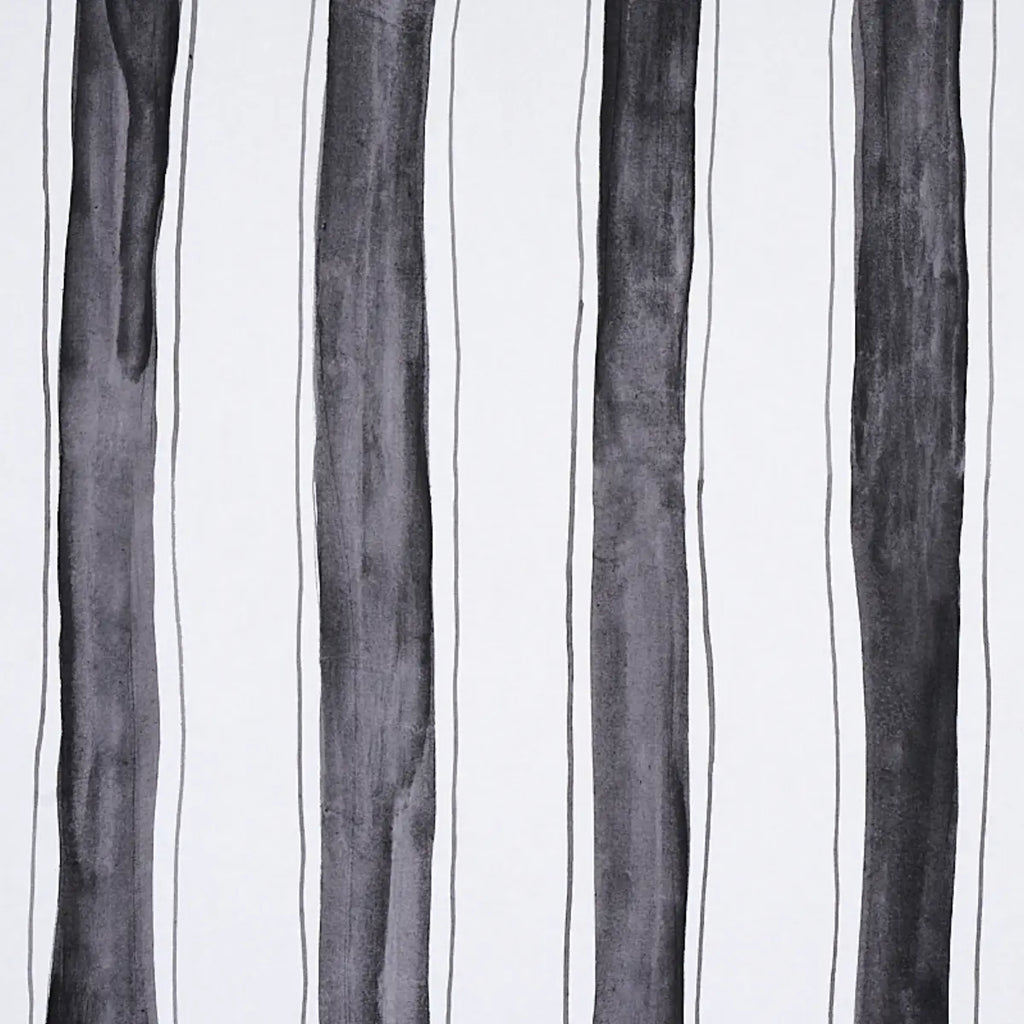 Tracing Stripes Wallpaper - Black