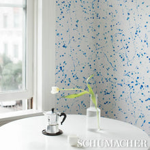 Load image into Gallery viewer, Ink Splash Wallpaper in an interior setting