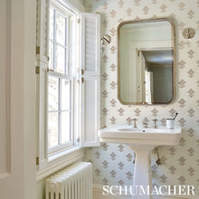 Load image into Gallery viewer, Rubia Wallpaper in an interior setting
