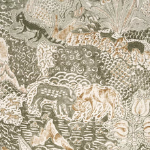 Load image into Gallery viewer, Amaltas Panel Set Wallpaper in an interior setting