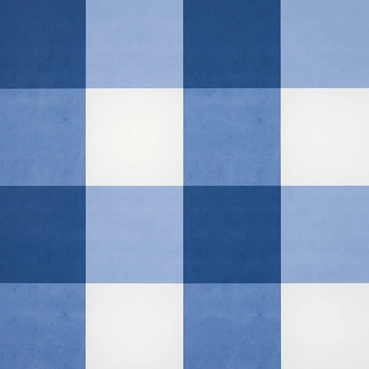 Willa Check Large Wallpaper - Navy