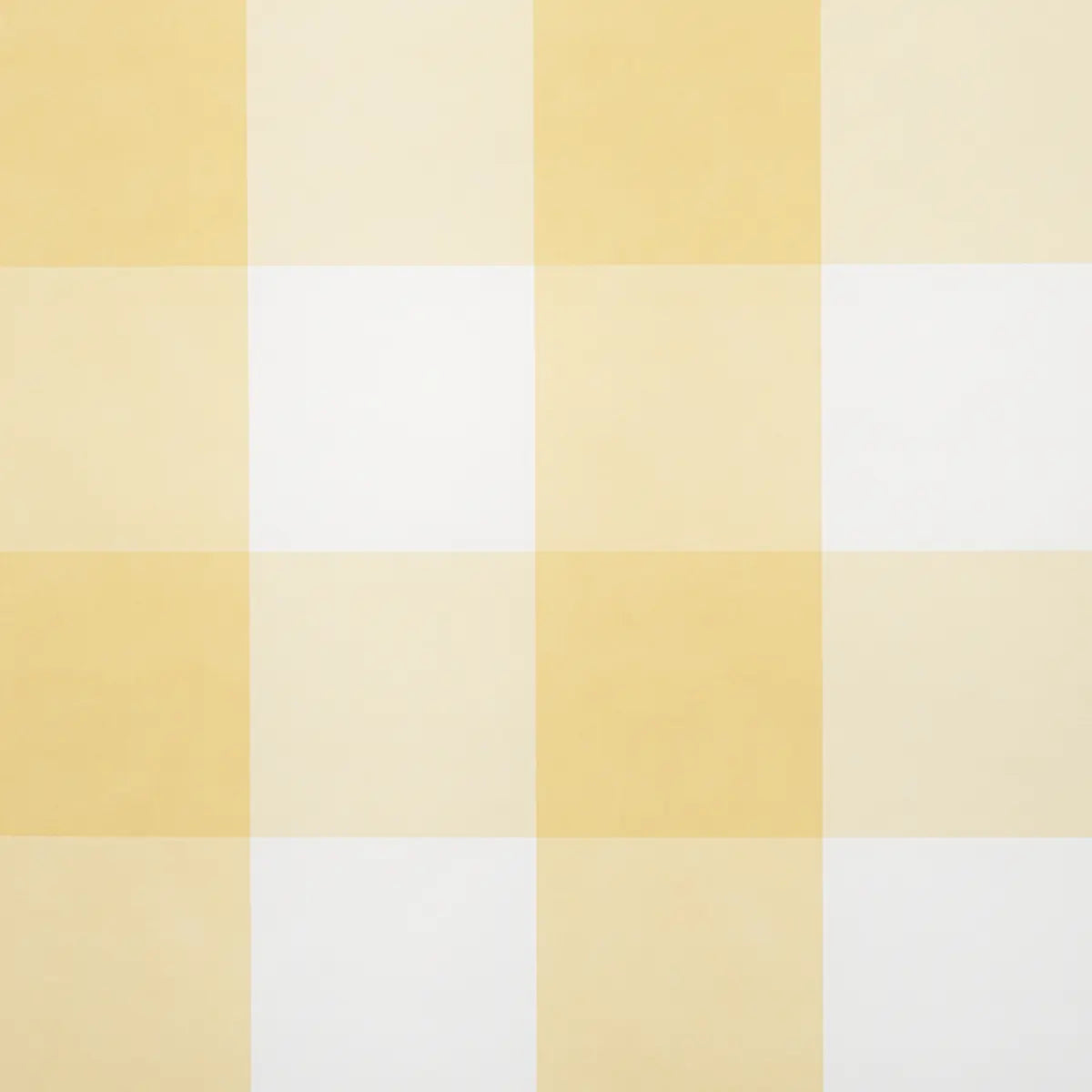 Willa Check Large Wallpaper - Yellow