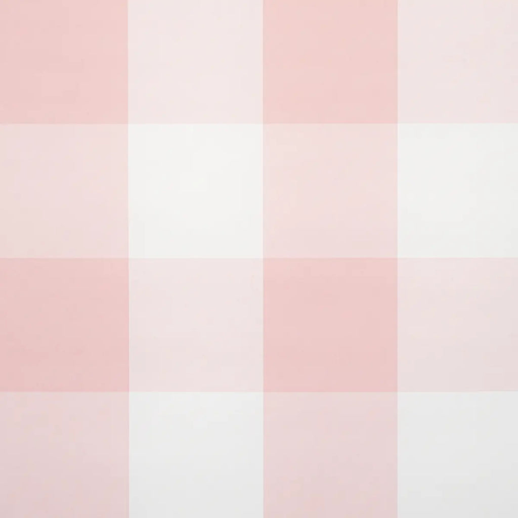 Willa Check Large Wallpaper - Pink